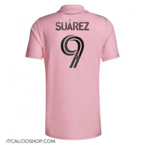 Inter Miami Luis Suarez #9 Prima Maglia 2023-24 Manica Corta